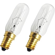 thumbnail image 2 of 2 Pack Lyvia 40W 240V E14 Screw Cap Bulbs - Universal Replacement For Cooker Hood Lighting 2 of 12