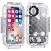 Produktbild PULUZ 40 m 130 FT Professionelle Wasserdicht iPhone Tauchen Gehäuse, Unterwasser fotografieren Tauchen wasserdichte Schutzhülle für iPhone X/8/7/8PLUS/7plus,iPhone 8/7 (iPhone X, Transparent)