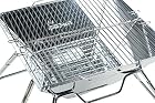 AceCamp Holzkohlegrill tragbarer Klappgrill Faltgrill Camping-Grill Garten Party BBQ Edelstahl Grill, 1600 – Bild 3