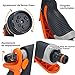 Garden Spray Gun, Spray Nozzle Gun, Multi Spray Watering Gun, 8 Adjustable Patterns Garden Hose Spray Gun, Easy Flow Control Setting, Anti-Slip Design, High Pressure Spray Nozzle for Lawn and Garden