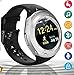 Produktbild Smart Watch Bluetooth Smartwatch, Waterproof Smart Wrist Watch Handy mit Touchscreen Camera WhatsApp SIM Card, Sport wasserdicht wear Uhren Intelligente pedometri Fitness Activity Tracker Armband kompatibel mit iPhone IOS Android Huawei Sony Apple Samsung Smartphone Herren Damen Kids Kinder