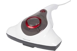 PROFI CARE Aspirador de Mano - Aspirador inalámbrico pequeño - Escoba de Limpieza - Aspirador antiácaros - Aspirador de Mano - con luz de esterilización UV - para colchones, Ropa - 300 Watts