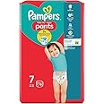 Pampers Baby-Dry Nappy Pants Size 7, 16 Nappies, 17kg+, Carry Pack