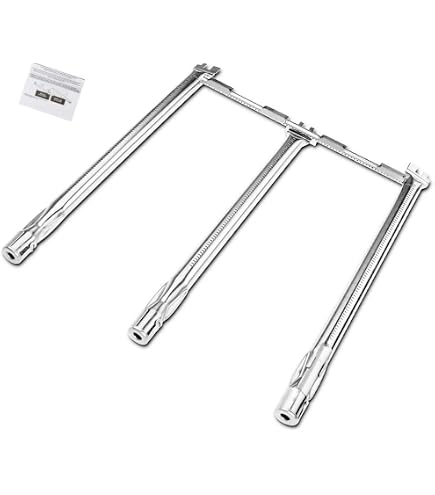 Attachcooking Lot 5 Barres D'Arôme Porcelaine Pour Weber Spirit 300 Series – Pièces Compatibles 7636, Faciles à Installer