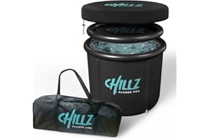 New CHILLZ® Plunge Pod Outdoor. Ice Bath, Cold Plunge, Plunge Pool, Ice Bath Tub, Cold Plunge Tub, Plunge pod, Cold Pod. Premium 5 Layers Ice Bath tub for Cold Water Therapy and Recovery