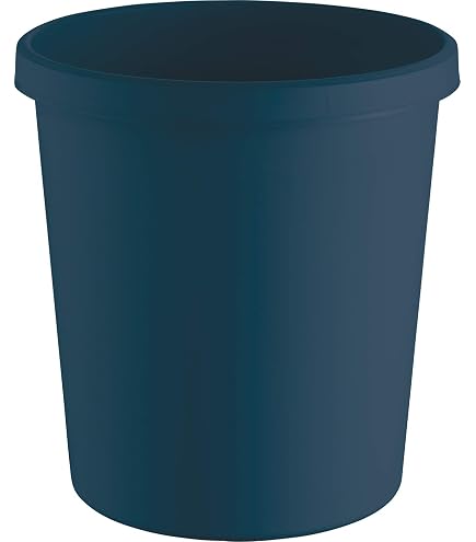 HAN Insert à Déchets Anti-Feu 2 Litres - Gris Clair Pour Corbeilles Ignifugées