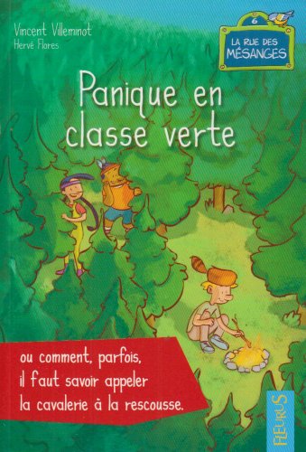 couverture de : Panique en classe verte ou Comment, parfois, il faut savo...