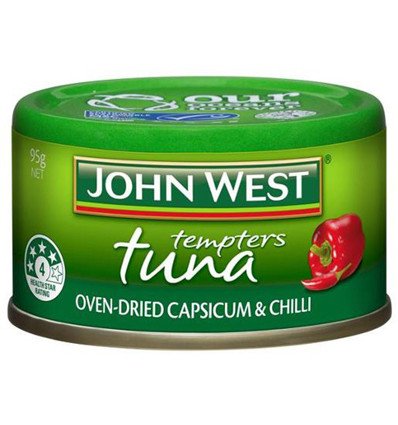 Preisvergleich Produktbild John West Thunfisch Versucher, Peperoni Und Chili 95gm