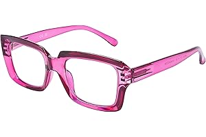 DOOVIC Occhiali Luce Blu da Lettura Donna da Computer