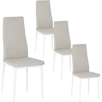 Set 4 Sedie Da Pranzo Imbottite - Gambe In Ferro, Grigio Moderno - Foto 11