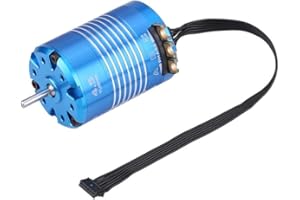 Dilwe Motore Auto RC, 2 Poli Motore Brushless Sensor 540 4.5T / 13.5T Parti di Accessori per Auto Telecomando 1/10(4.5T)Accessori per aeromodelli