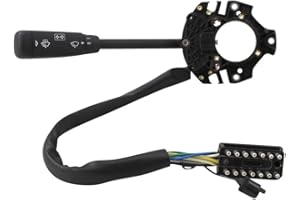 AUTOTEILE GOCHT Kombischalter Lenkrad Lenkstockschalter Komplett Links + Rechts Set Satz Kompatibel mit Mercedes W124 A124 C124 S124 Saloon W124 Kombi Kombi 84-98