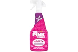 STARDROPS The Pink Stuff The Miracle Window & Glass Cleaner with Rose Vinegar 850ml