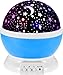 Price comparison product image LMTECH Baby Room Night Light Moon Star Projector 360 Degree Rotation - Night Light Lamp,Romantic 3 Modes Colorful LED Moon Sky Star Dreamer Desk Rotating Cosmos Starlight Projector for Children Kids Baby Bedroom