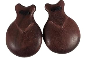 QBANO Castañuela madera standard nogal nº4 junior