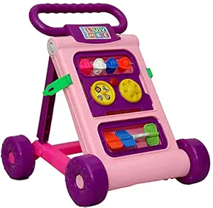 Goyal's Luv Mee Musical Activity Walker - Pink & Purple