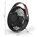 Produktbild DYY Mini Electric Fan Startseite USB Zwei-Geschwindigkeit Windgeschwindigkeit einstellbar Fan (Farbe : Black)