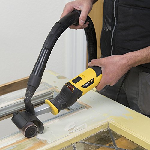 Powerplus Schleifroller Schleifmaschiene inkl. Staubabzugshaube + 3 Aufsätze - 8