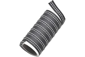 Wooauto Auto Innen Dekor Zierleisten Streifen Formlinie Selbstklebende Leder Zierleiste Autotür Armaturenbrett Zierleiste Auto-Innenverkleidung Schlitze Zierstreifen Dekor Streifen,weiße Linie 2m