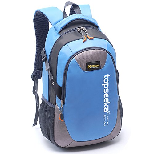 Outdoor peak Unisex Jungend Oxford wasserdicht Büchertasche Rucksack Laptoptasche Unitasche Freizeitrucksack Schulrucksack Studententasche Daypacks Reisetasche - 3