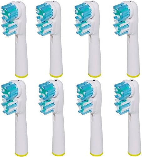 ITECHNIK Dual Clean Replacement Brush Heads for Oral B Electric Toothbrushes Heads Replacement, 8 Count