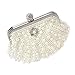 Produktbild ENET Kleine Shell Style Pearl Tasche Handarbeit Ball Hochzeit Clutch Handtasche
