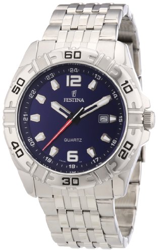 Festina Herren-Armbanduhr XL Sport Analog Analog Edelstahl F16495/A Festina Herren-Armbanduhr XL Sport Analog Analog Edelstahl F16495/A