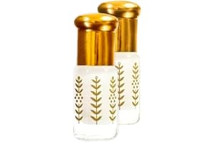 GÉNÉRIQUE Musc Tahara - Set di 2 muschio, fragranza durevole, profumo intimo, unisex, ideale per occasioni speciali e quotidiane, profumo autentico (2 x 3 ml)