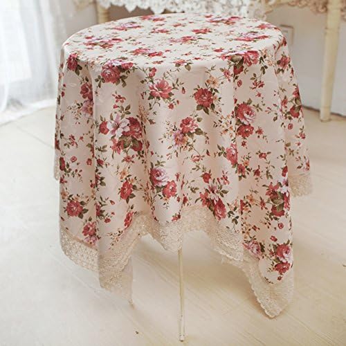 European table-cloth tea table cover towels sofa bedside table small square scarf-C 60x60cm(24x24inch)