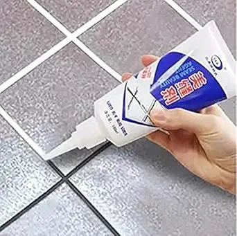 PAGALY Tiles Gaps Sealent Grouts Repair Filler Tube Waterproof Tile Gap Crack Grout Filler Silicone Sealant for Home use Sink Gaps