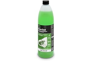 ERRECOM Green Cool, Líquido para Radiador Verde -30°C, Anticongelante G12 con Paquete inhibidor de Base orgánica Oat, Listo para Usar, 1 Litro
