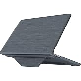 Coverzone Macbook Pro 13 2020 Uyumlu PU Deri Kılıf, &Ccedil;ift Katmanlı Koruyucu Kapak, A2251/A2289/A2338 Modelleri i&ccedil;in, Standlı (