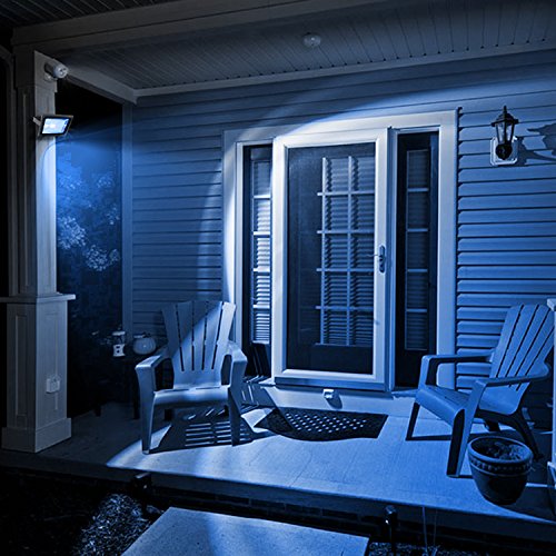 Albrillo LED 20W RGB Fluter mit 16 Farben inkl. Fernbedienung & Stecker, IP65 - 7