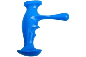JORZER Massager Trigger Point Thumb Massage Pression Saver massage Soulagement de la douleur Massage du dos outil de massage à main bleu
