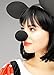 Produktbild Minnie und Mickey-Mouse-Stil schwarz Schwamm-Nase