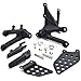 Rider Front Passenger Footrests Foot Pegs Motor Foot Rests 2PCS Fit For Honda CBR 1000RR 2004 2005 2006 2007