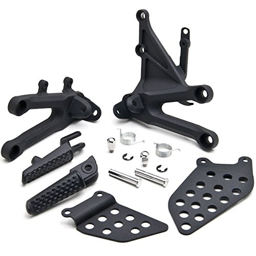 Rider Front Passenger Footrests Foot Pegs Motor Foot Rests 2PCS Fit For Honda CBR 1000RR 2004 2005 2006 2007