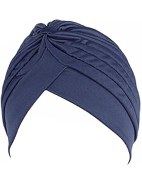 Fascigirl Damen Turban Verdreht Plissierten Dehnbare Turban Stirnband Head Cover