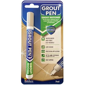 Grout Pen Stylo Conçu Pour Restaurer Les Joints De Carrelage Dans La Salle De Bains Et La Cuisine Gris Clair