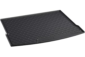 Gledring Coquille coffre-arrière Rubbasol (caoutchouc) compatible avec Volkswagen Tiguan II 2016- (5-Personnes) (Sol en haut)