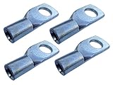 terminal para cabo 25mm2 Diámetro de la abertura del tornillo: 6 mm