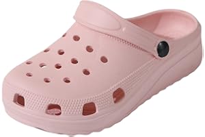 R-ISLAND Zuecos de niños,Clogs niños,Unisex,EVA,Antideslizante y Impermeable,Genial para Playa,Piscina,Casa Exterior.