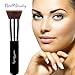 Best Foundation Brush Flat Top Kabuki Synthetic Face Brush Applicator Blender - Great For Liquids, Creams, Contour, Powders, Mineral, Translucent Powder Makeup - Real Flawless Airbrush Application Blending Stippling Techniques - Synthetic Fiber Bristles - Cruelty Free, Vegan Friendly - For Beauty Professional Make Up Artist, Celebrities, Women, Girlfriend, Wife, Her, Mom, Teen Girls - Perfect Gift for Birthday, Mother's Day, Holidays, Valentines, Thanksgiving, Christmas By New8Beauty