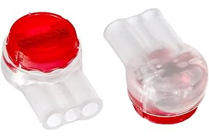 SHS-YARD Lot de 20 connecteurs de câbles UR2 - Remplissage de Graisse - Bornes de Connexion - Câble de délimitation - Compatible avec Gardena/Bosch/Husqvarna/Worx/Honda/ROBOMOW/iMow