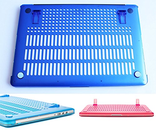 mCover hochwertigem Polycarbonat Hülle Schutzhülle Notebooktasche Hard – Shell – Case Tasche für Apple Macbbok Pro 15,4 Zoll Retina Display (Modell A1398, ohne DVD) – Schwarz - 3