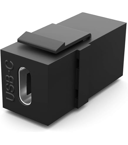 SELECTRA SPA | USB 3.0 KEYSTONE MODULO NERO | Materiale elettrico all