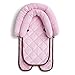 Sunshine Kids® Baby Infant 2 in 1 Soft Head Neck Support Cushion Pillow for Travel, Car Seat, Pushchair, Pram & Baby Carrier etc. (Pink)
