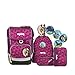 Produktbild ERGOBAG cubo-Set 16 Schulranzen-Set, 40 cm, 19 L, Rad-lila Blume