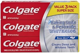Colgate Whitening Toothpaste Baking Powder & Peroxide (3 Pack)