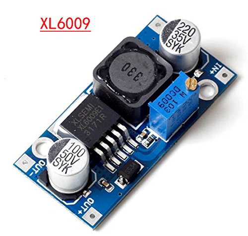 Demarkt Power Module Stromversorgung Modul einstellbar Step up XL6009 Blau - 2